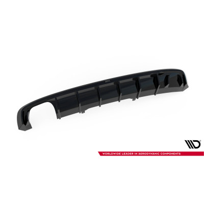 Difusor trasero para Audi A4 S-line B9 (Version with dual exhaust tips on one side)