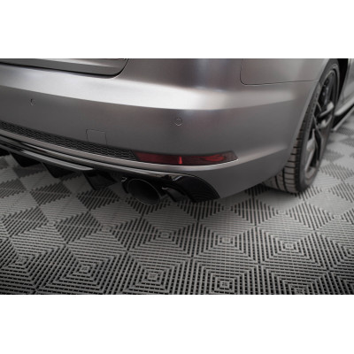 Difusor trasero para Audi A4 S-line B9 (Version with single exhaust tips on both sides)