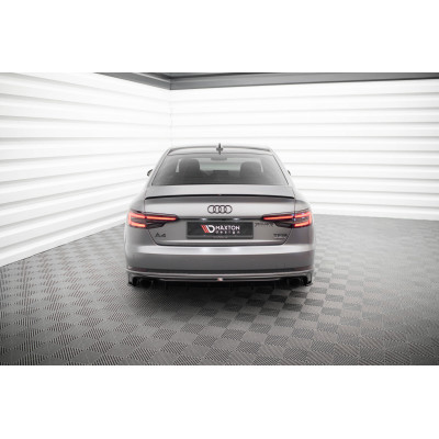 Difusor trasero para Audi A4 S-line B9 (Version with single exhaust tips on both sides)