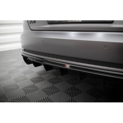 Difusor trasero para Audi A4 S-line B9 (Version with single exhaust tips on both sides)