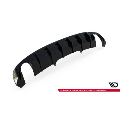 Difusor trasero para Audi A4 S-line B9 (Version with single exhaust tips on both sides)