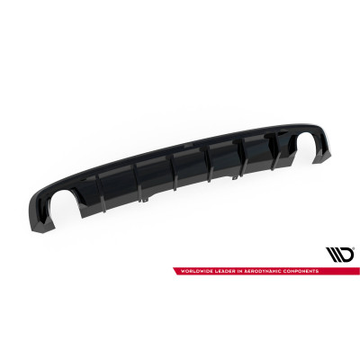 Difusor trasero para Audi A4 S-line B9 (Version with single exhaust tips on both sides)