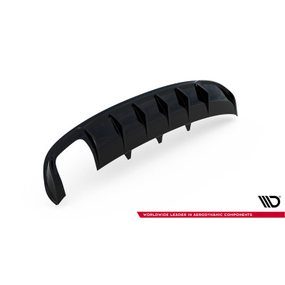 Difusor trasero para Audi A4 S-Line Sedan / Avant B8 (Version with dual exhaust tips on one side)