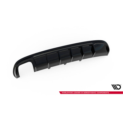 Difusor trasero para Audi A4 S-Line Sedan / Avant B8 (Version with dual exhaust tips on one side)