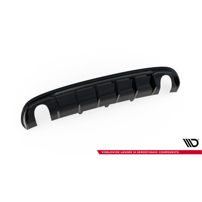 Difusor trasero para Audi A4 S-Line Sedan / Avant B8 (Version with single exhaust tips on both sides)