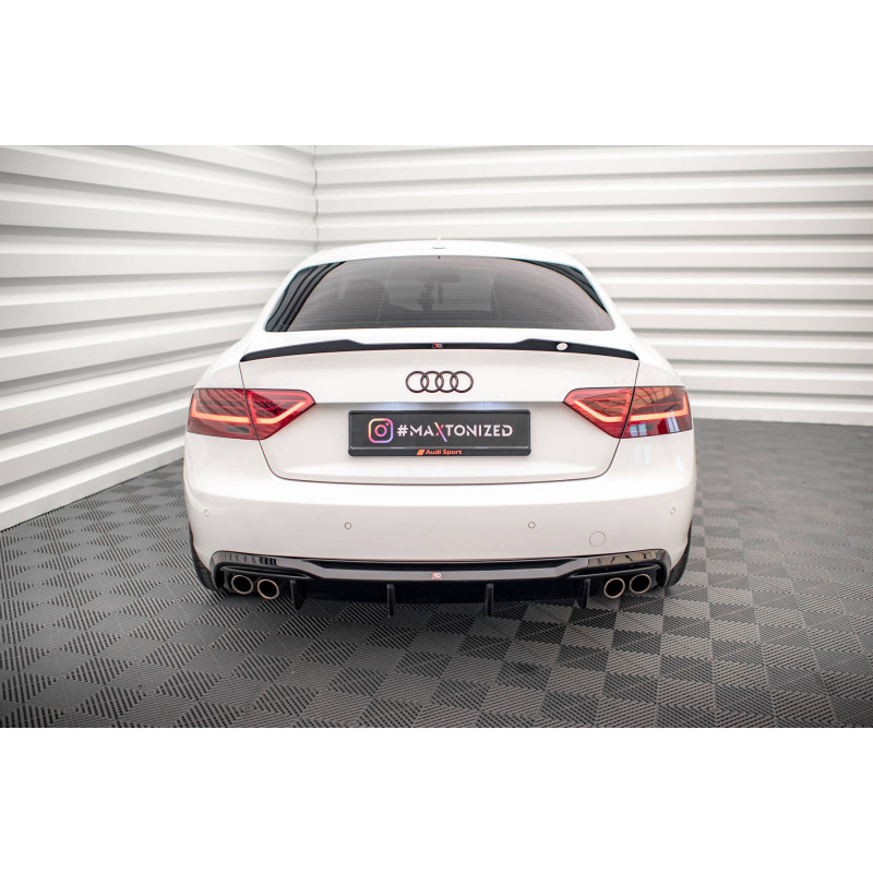 Difusor trasero para Audi A5 8T Facelift (Version with dual exhausts on both sides)