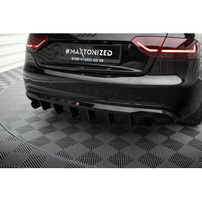 Difusor trasero para Audi A5 Coupe / Cabrio S-Line 8T (Version with single exhausts on both sides)