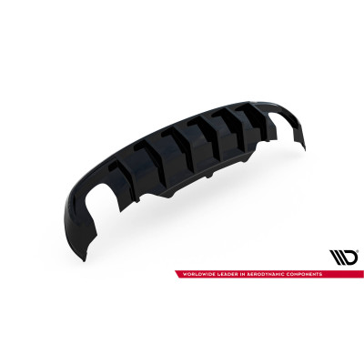 Difusor trasero para Audi A5 Coupe / Cabrio S-Line 8T (Version with single exhausts on both sides)