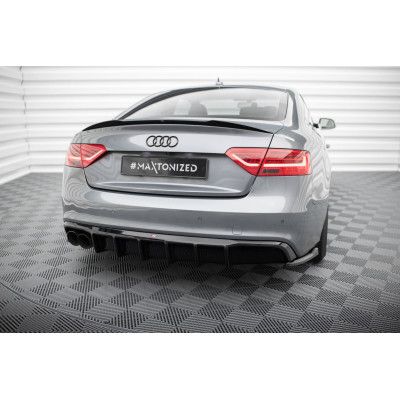 Difusor trasero para Audi A5 S-Line Coupe / Sportback 8T Facelift (Single side dual exhaust version)