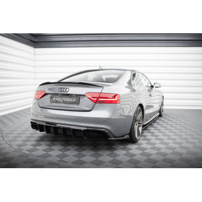 Difusor trasero para Audi A5 S-Line Coupe / Sportback 8T Facelift (Single side dual exhaust version)