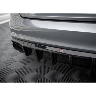 Difusor trasero para Audi A5 S-Line Coupe / Sportback 8T Facelift (Single side dual exhaust version)