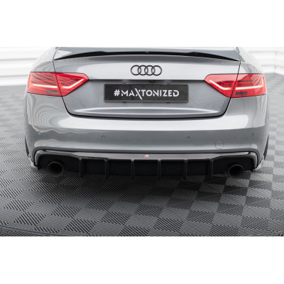 Difusor trasero para Audi A5 S-Line Coupe / Sportback 8T Facelift (Version with single exhausts on both sides)