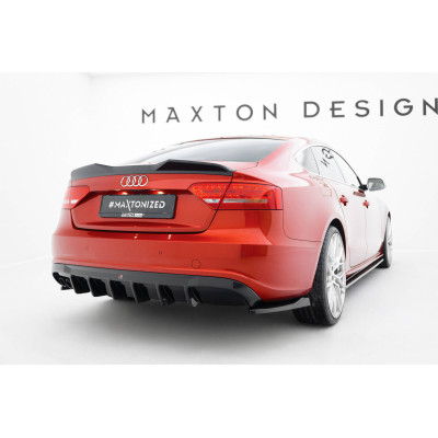 Difusor trasero para Audi A5 S-Line Sportback 8T (Version with dual exhaust tips on one side)