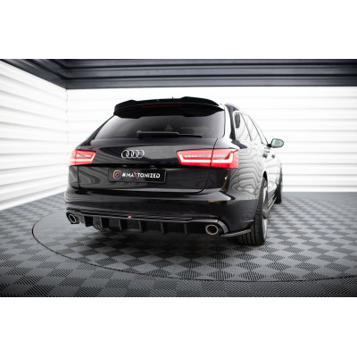 Difusor trasero para Audi A6 Sedan / Avant C7 (Version with single exhausts on both sides)