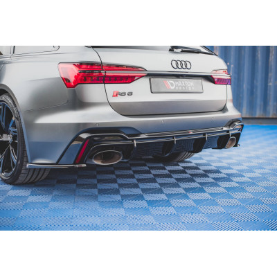 Difusor trasero para Audi RS6 C8  (Version with towbar)