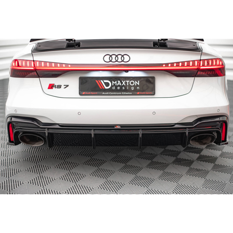 Difusor trasero para Audi RS7 C8  (Version with towbar)