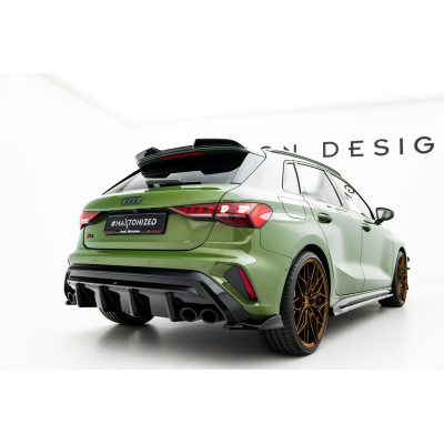 Difusor trasero para Audi S3 Sportback 8Y Facelift