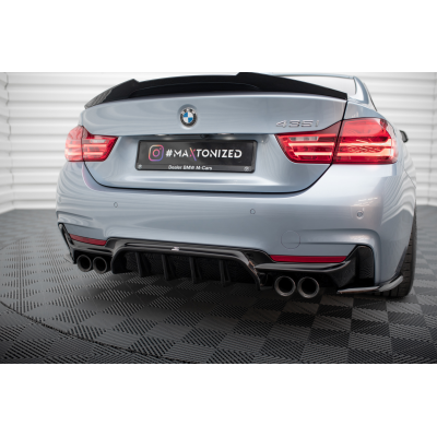 Difusor trasero para BMW 4 Coupe / Gran Coupe / Cabrio M-Pack F32 / F36 / F33 (Version with dual exhausts on both sides)