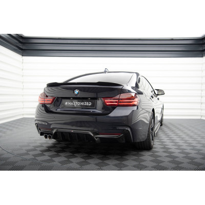 Difusor trasero para BMW 4 Coupe / Gran Coupe / Cabrio M-Pack F32 / F36 / F33 (Version with exhaust on one side)