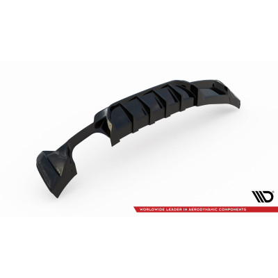 Difusor trasero para BMW 4 Coupe / Gran Coupe / Cabrio M-Pack F32 / F36 / F33 (Version with exhaust on one side)