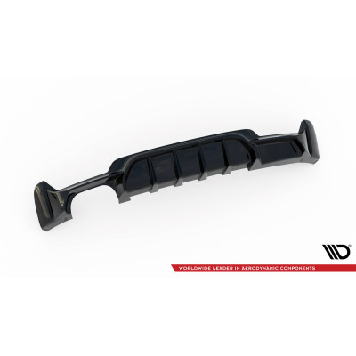 Difusor trasero para BMW 4 Coupe / Gran Coupe / Cabrio M-Pack F32 / F36 / F33 (Version with exhaust on one side)