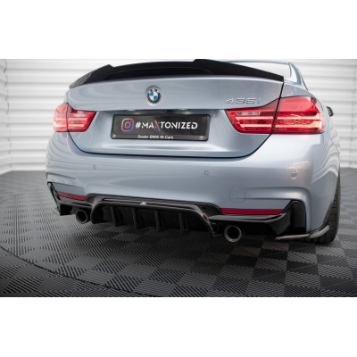 Difusor trasero para BMW 4 Coupe / Gran Coupe / Cabrio M-Pack F32 / F36 / F33 (Version with single exhausts on both sides)