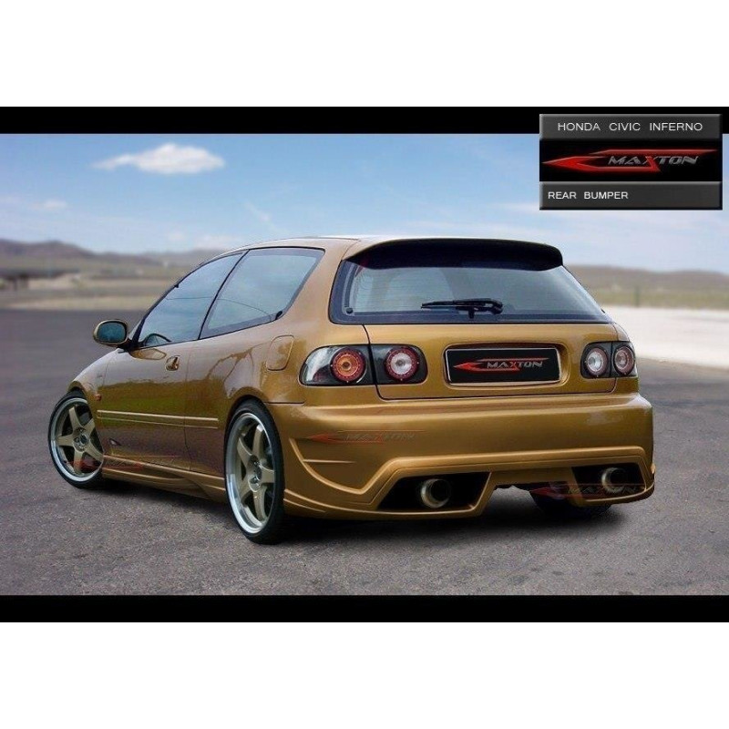 Difusor trasero para HONDA CIVIC V HB  INFERNO 