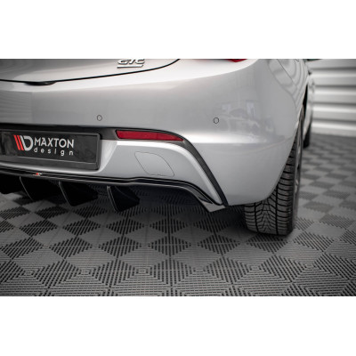 Difusor trasero para Opel Astra GTC OPC-Line J (Version with single exhaust on one side)