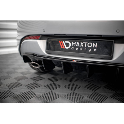 Difusor trasero para Opel Astra GTC OPC-Line J (Version with single exhaust on one side)