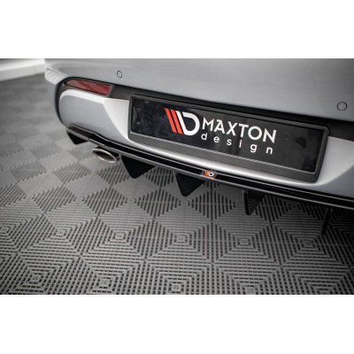 Difusor trasero para Opel Astra GTC OPC-Line J (Version with single exhaust on one side)