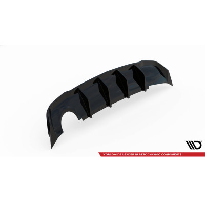 Difusor trasero para Opel Astra GTC OPC-Line J (Version with single exhaust on one side)