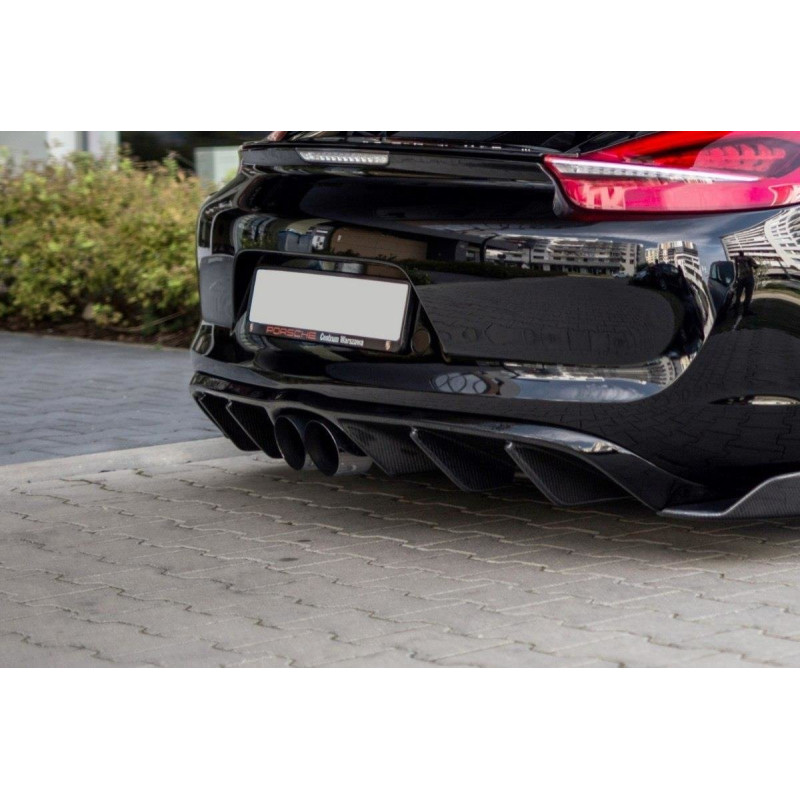 Difusor trasero para Porsche Cayman Mk2 981C