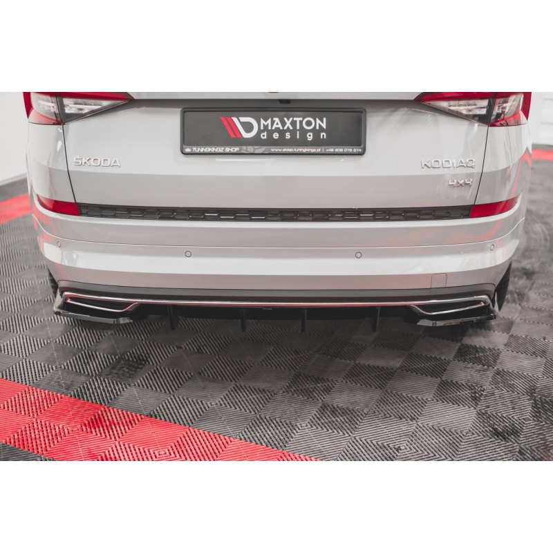 Difusor trasero para Skoda Kodiaq Sportline Mk1 / Mk1 Facelift