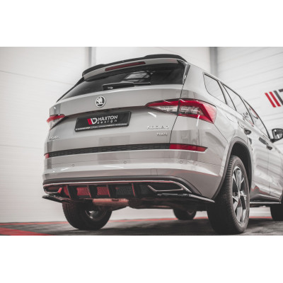 Difusor trasero para Skoda Kodiaq Sportline Mk1 / Mk1 Facelift