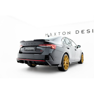 Difusor trasero para Skoda Octavia RS Liftback / Combi Mk4 Facelift