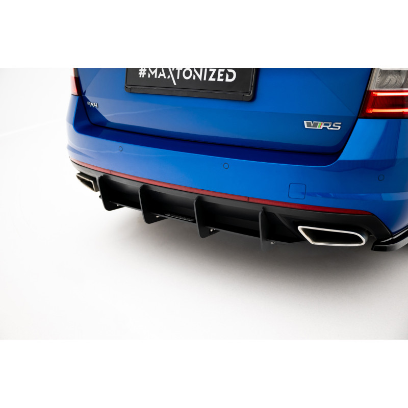 Difusor trasero para Skoda Octavia RS Mk3 / Mk3 FL Hatchback / Estate
