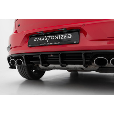 Difusor trasero para Volkswagen Golf R Hatchback R Mk7 Facelift