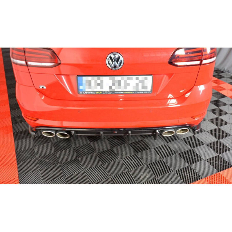 Difusor trasero para Volkswagen Golf R Variant Mk7 Facelift