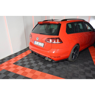 Difusor trasero para Volkswagen Golf R Variant Mk7 Facelift