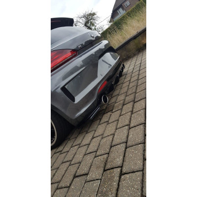 Difusor trasero para VOLKSWAGEN SCIROCCO MK.3 R FACELIFT