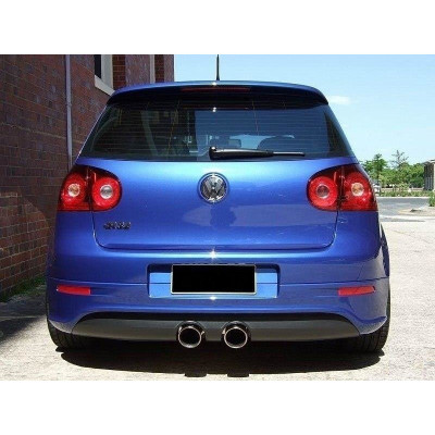 Difusor trasero para VW GOLF V R32 (with 2 exhaust holes, PARA R32 exhaust)