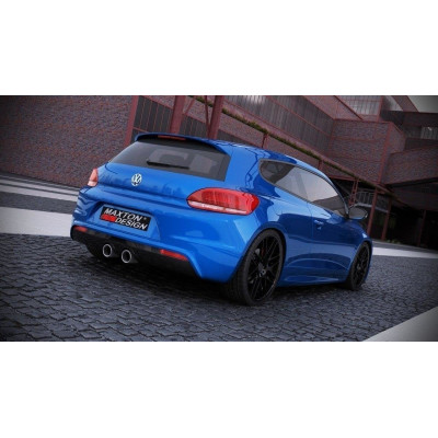 Difusor trasero para VW Scirocco III R with 2 exhaust holes