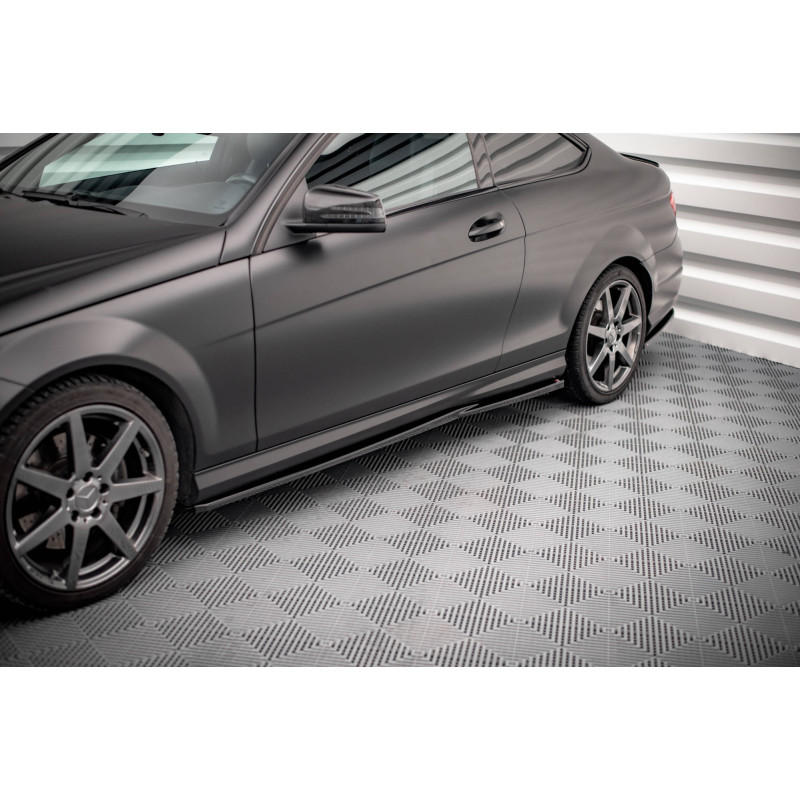 Estriberas para Mercedes-Benz C Coupe / Sedan / Estate  AMG-Line C204 / W204 Facelift / S204 Facelift