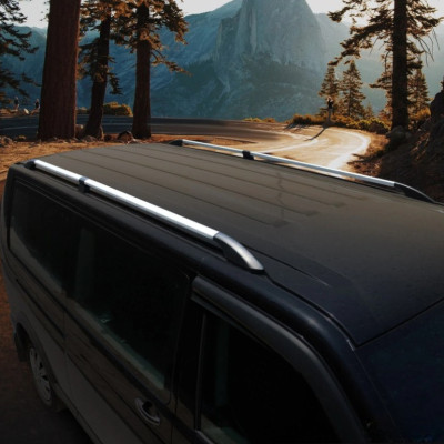 Barras de techo Aluminio Plateado para MERCEDES VITO, CLASE V W447 2014-2025