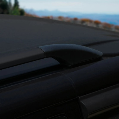 Barras de techo Negras para MERCEDES VITO, CLASE V W447 2014-2025 Aluminio Negro