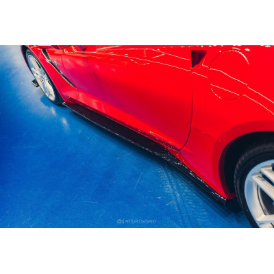 Estriberas para  Chevrolet Corvette Stingray C7