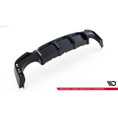 Fibra de carbono Difusor trasero para Audi RS7 C8 C8 (version without towbar)