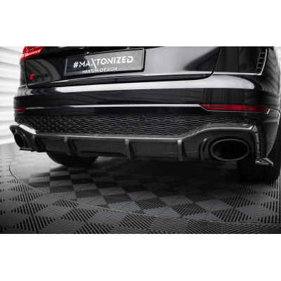 Fibra de carbono Difusor trasero para Audi RSQ8 Mk1