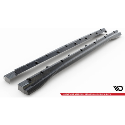 Fibra de carbono Estriberas para Audi RSQ8 Mk1