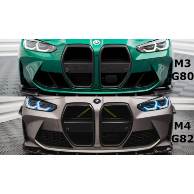 Fibra de carbono Front Grill BMW M4 G82  / M3 G80
